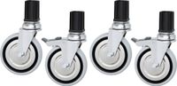 Bartscher Zwenkwielen 4A voor Werktafels - 308243