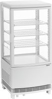 Mini-Koelvitrine 75L2T Wit - 700287