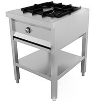 Pannenkoekentafel 1-Pits Gasbrander | Combisteel | 7003.0900