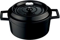 Lava Gietijzeren Braadpan Ø32 Zwart, CombiSteel 7013.2915