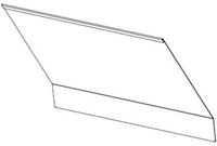 Hitteschild voor 7455.0999 | Combisteel 7020.1045