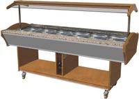 Combisteel Warm Buffet Gn 6/1 | 7077.0030