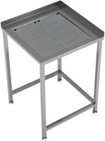 CombiSteel HOEKTAFEL LEKBAK 650 - 7084.0035