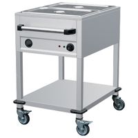 Combisteel 7088.0200 BAIN-MARIE TROLLEY 2/1