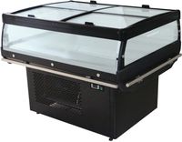 KOELEILAND Met GLASDEKSEL 1.3 - Combisteel 7090.0025