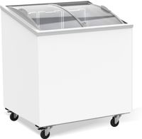 Vrieskist Glasdeksel 198 L, Combisteel 7151.1000