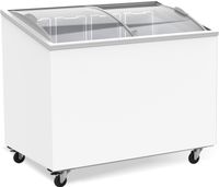 Vrieskist Glasdeksel 297 L, Combisteel 7151.1005