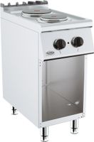 Combisteel Base 700 Kooktafel Elektrisch 2 Pl. | 7178.0425