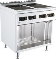 Base 700 Inductie Kookunit El. 4 Pl., CombiSteel 7178.0575