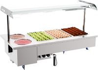 DROP-IN BAIN-MARIE Met BOWLS 4/1 - Combisteel 7178.2075
