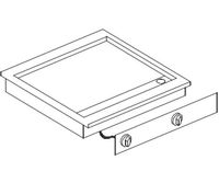 El.Bakplaat Glad Groot 400V | Combisteel | 7266.0050