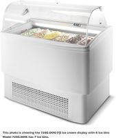 ISA Schepijsvitrine Fiji 7 - 7 + 7 x 5 Liter, 7295.0015