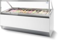 ISA Schepijsvitrine Millenium 16 - 16x 5 Liter 7295.0045