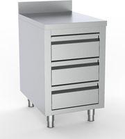 700 Werktafel Met 3 Laden Rand 500, combisteel 7333.0282