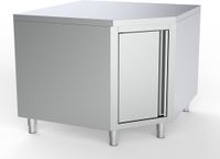 Werktafel Hoek Met Deur 1000/1000 Voor 600mm Tafels, combisteel 7333.0288