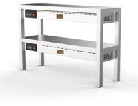 CombiSteel Etagère , Keramisch Verwarmd, Dubbel, 1400mm - 7333.0516