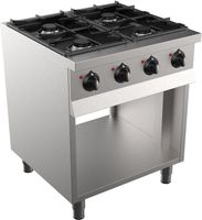 Base 700 Gaskooktafel 4 Br., Combisteel 7333.2005