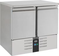 Vrieswerkbank 2 Deuren | Compact Line | -10°C/-20°C | Combisteel | 7450.0079