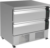 KOEL/VRIESWERKBANK 2 LADEN 4X GN1/1 - Combisteel 7450.0240