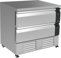KOEL/VRIESWERKBANK 2 LADEN 4X GN1/1 - Combisteel 7450.0240