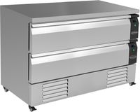 KOEL/VRIESWERKBANK 2 LADEN 6X GN1/1 - Combisteel 7450.0245