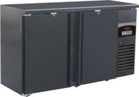 Barcooler | Zwart | 2 Deuren | Zwart | Combisteel | 7450.0315