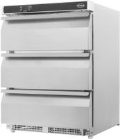 Combisteel 7450.0536 KOELKAST RVS HR150 3 LADEN