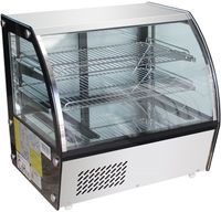 Koelvitrine Tafelmodel | 120 liter | RVS | Combisteel | 7450.0610