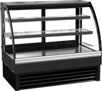 Koelvitrine B=1.2m | Schuifdeuren | Ronde voorruit | Combisteel 7450.0805