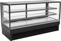 Koelvitrine B=2.0m | Schuifdeuren | Rechte voorruit | 7450.0835