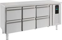 Combisteel 7450.5045 700 KOELWERKBANK 6 LADEN