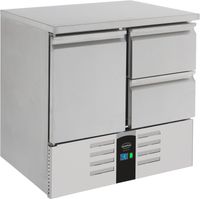 Combisteel 7450.5105 KOELWERKBANK 1 DEUR/2 LADEN