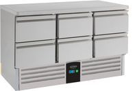 Combisteel 7450.5120 KOELWERKBANK 6 LADEN