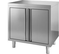 Werktafel | Draaideur 80cm breed | RVS | Combisteel | 7452.3020