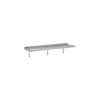 RVS Wandschap met console | 220 x 30cm | Combisteel | 7455.0657