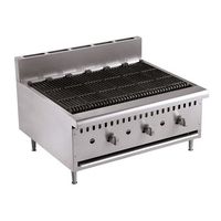 Gas Lavasteengrill | Combisteel | 7455.0905
