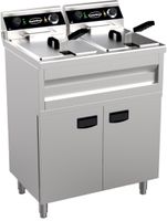 Elektrische Friteuse 2X9 L | Combisteel | 7455.0985