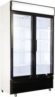 Horeca Koelkast | 780 L | 2 klapdeuren | Glasdeur | Lichtbak | Combisteel | 7455.1392