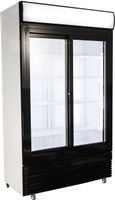 Horeca koelkast | 780 L | 2 Schuifdeuren | Glasdeur | Lichtbak | Combisteel | 7455.1396