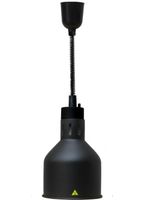 Warmhoudlamp Chefs Heat-01 Zwart | Combisteel | 7455.1800