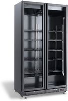 Combisteel 7455.1918 KOELKAST 2 GLASDEUREN ZW