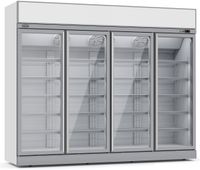 Vrieskast 4 Glasdeuren Ins-2060f, Combisteel 7455.2440