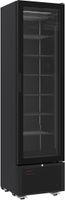 VRIESKAST 1 GLASDEUR ZWART 221L - Combisteel 7464.0052
