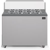 Combisteel 7472.0180 SCHEPIJSVITRINE ZANZIBAR 8