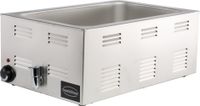 Bain Marie, Elektrisch, Tafelmodel, Aftapkraan, 1 x 1/1 GN, Combisteel 7476.0015