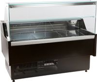 Koelvitrine toonbank | zwart | Morris 1.5 | Combisteel | 7486.0070