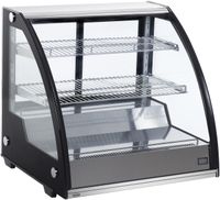 Koelvitrine Tafelmodel | Gebogen ruit | 130 liter | Combisteel | 7487.0045