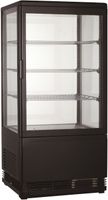 Koelvitrine Tafelmodel 78L | Zwart | Combisteel | 7487.0175