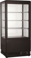 Koelvitrine Tafelmodel 78L | Zwart | Combisteel | 7487.0175