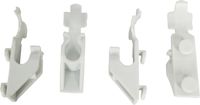 SET 4 CLIPS WIT Tbv 7487.0165 - Combisteel 7487.0185